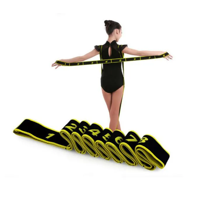 Adjustable%208%20Loops%20Yoga%20Stretch%20Strap%20Fitness%20Resistance%20Ribbon%20Training%20Tension%20Stretching%20Strap%20for%20Pilates,%20Dance%20and%20Gymnastics%20-%20Image%203