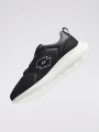 Lotto FloWalk  Black - Purple Walking Shoes For Women. 