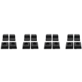 FORIDE 4X for - W124 A124 C124 Boot Trunk Mounting Lid Bump Stop Buffer Rear Stop 1247580044 1247580144. 