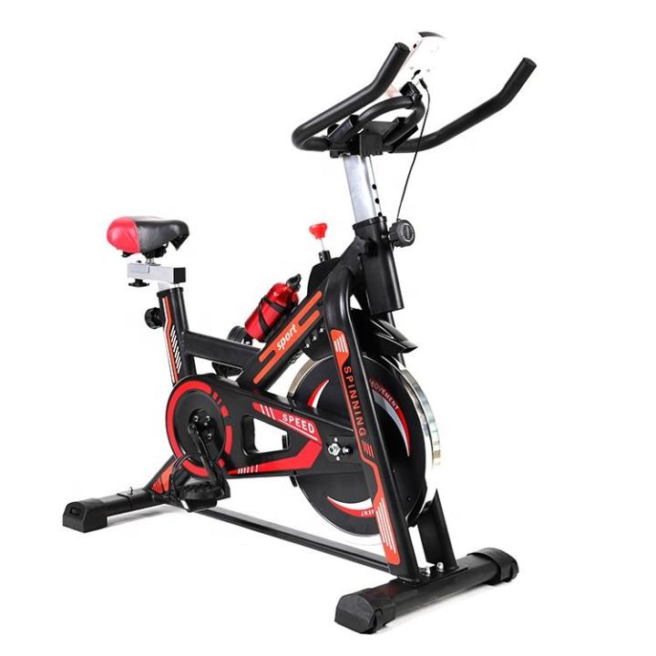 Spn'S%20Exercise%20Spin%20Bike%20%7C%20Red/Black%20Seat%20Adjustable%20Exercise%20Spin%20Bike%20With%20Tension%20Adjustable%20%7C%20Lcd%20Display%20Spin%20Exercise%20Bike%20-%20Image%202