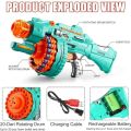 Toy Gun Automatic Electric Toy Foam Blasters & Guns with 40 Foam Bullets, 20-Dart Rotating Drum, Motorized Toys Guns for 6-12 Year Old Boys, Birthday Gifts for Kids & Teens. 
