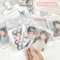 50Pcs/pack Transparent Self-adhesive Opp Bag Photo Cards Protective Storage Bag YANXING. 