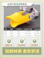 Comfortable silicone duckbill cover pet dog mouth cover anti-bite dog mouth cover supplies small dog to prevent accidental ingestion. 