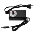 AC to DC Adapter 12V 2A Adjustable Power Supply Motor Speed Controller with US Plug For Electric Fan and Pump. 