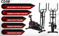 Gear Resistance Adjustment Standing Magnetic Elliptical Trainer Cross Trainer Machine. 
