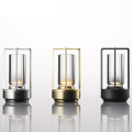 1 Piece Rechargeable Crystal Lamp Bedside Table Bedroom Led Touch Table Lamp Gold. 