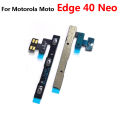 NEW For Motorola Moto Edge 40 30 20 Ultra fusion Pro Lite Plus G200 S30 2021 UW Power Volume Side Button Flex Cable. 