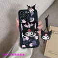 Kuromi Case OPPO CPH1903 CPH1905 CPH1907 CPH1909 CPH1911 CPH1912 CPH1913 CPH1920 CPH1923 Phone Case Fashion Cartoon Cute Kuromi with Lanyard Stand Holder Soft Silicone Rubber Shock-proof Back Cover. 