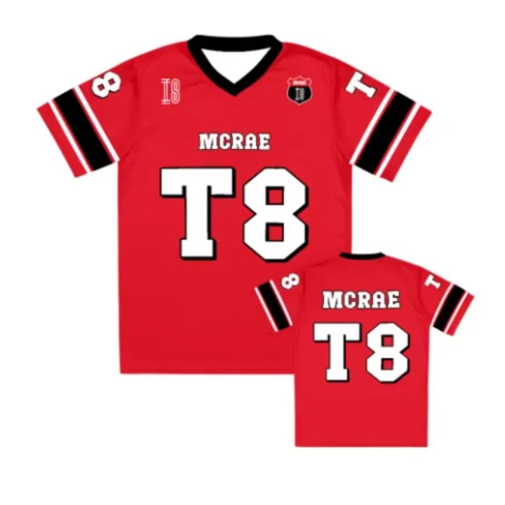 Vylon%20Tate%20Mcrae%20Football%20Suit%202025%20Miss%20Possession%20Tour%20T-shirt%20Short%20Sleeved%20V-neck%20T-shirt%20Men's%20and%20Women's%20Novel%20Top%203D%20Printed%20-%20Image%207