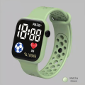 Uonevic Children's waterproof Monte Baby ED Clock Electronic Watch L Case Children's Luxury Digital Watch Football Diagram [Daily Necessities Store] New Sports Kids. 
