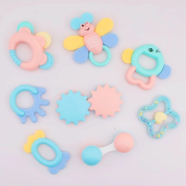 Baby Rattle Toys (8 pcs) | Daraz.com.np