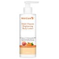 WishCare Multi-Vitamin Brightening Body Lotion - 5% Vitamin C, 5% Niacinamide(B3), Panthenol(B5), Vitamin E, Turmeric & Kakadu Plum - For Men & Women - 200 Ml. 