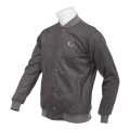Renegade.Nepal Grey Color Cotton Full Sleeve Button Design Bomber Jacket For Men. 