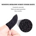 Mobile Game Anti-Sweat Full Touch Screen Sensitive Shoot Aim Joysticks Finger Set for PUBG/Knives Out/Rules of Survival per pair. 