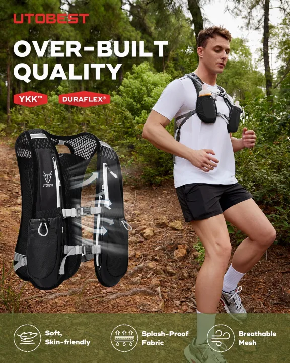 Water%20Bottle%20350ml2%20Hydration%20Bag%205L%20Running%20UTOBEST%20Hydration%20Vest%20Lightweight%20Backpack%20with%20One%20for%20Bike%20Marathon%20Hike%20-%20Image%203