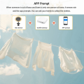 CGearuppt Zigbee WiFi Tuya Sunlight Rain Sensor Solar Charging Real-Time Rainwater Detector Life App Controlled for House Outdoor. 