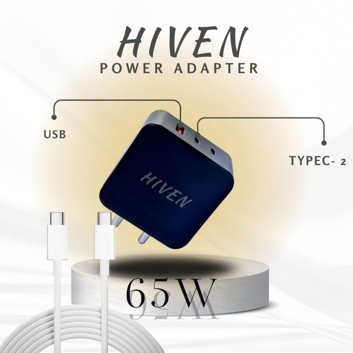 HIVEN%20USB-C%20Power%20Adapter%20%7C%2065W%20PD%20Fast%20Charging%20%7C%20Black%20%7C%20Compact%20Wall%20Charger%20%7C%20Dash/SuperVOOC%20Compatible%20%7C%20High-Speed%20Charger%20with%20Included%20Type-C%20Cable%20%7C%20Safe,%20Efficient,%20and%20Travel-Friendly%20-%20Image%203