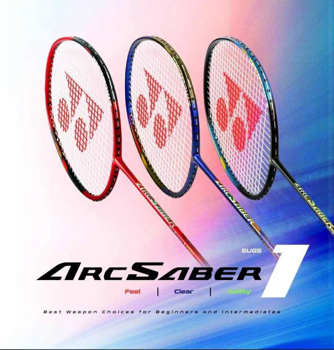 Yonex%20Badminton%20Racket%20Arcsaber%201%20with%20%20BG%2065%20string%20&%20Grip%20(Unstrung)%20-%20Image%204