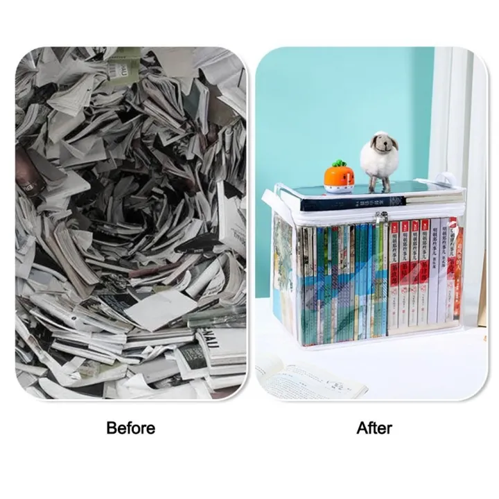 Portable%20Zipper%20Comic%20Book%20Storage%20Bag%20Transparent%20Handle%20Clear%20Pouch%20Dust%20Proof%20Stackable%20Collapsible%20Pouch%20Student%20-%20Image%207