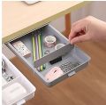 Big Size Mini Under Desk Organizer Expandable Drawer Tray. 