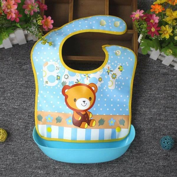 Baby%20Stuff%20Waterproof%20Food%20Grade%20Silicone%20Bib/%20Baby%20Cute%20Cartoon%20Adjustable%20Bib%20-%20Image%202