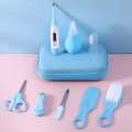 KidsSansar - 8 Pcs Baby Grooming Manicure Care Kit Set With Storage Box. 