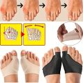 New 2PCS Super Elastic Bunion Sleeve Bunion Corrector Protector Prevent Hallux Valgus Foot Caring Corrector for Daily Health Care. 