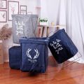 Storage Cloth Bucket With Metal X-Frame. 