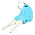 sports Universal 2 Wires Ignition Switch Keys Lock for Electric Bike Scooters E-bike. 