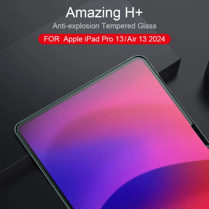 "Nillkin%20Amazing%20H+%20tempered%20glass%20screen%20protector%20for%20Apple%20iPad%20Pro%2013%20(2024),%20iPad%20Air%2013%20(2024)%20-%20Image%206