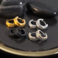 1Pc Punk Ear Clip For Man Stud Earrings Teens Hip Hop Style Ear Ring Jewelry Accessories SEVICH. 