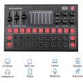 M9 Multi-Function Sound Card Mixer - Professional Audio Mixing Console with Bluetooth, Live Broadcast Mode, and Voice Effects for Phones & PCs. 