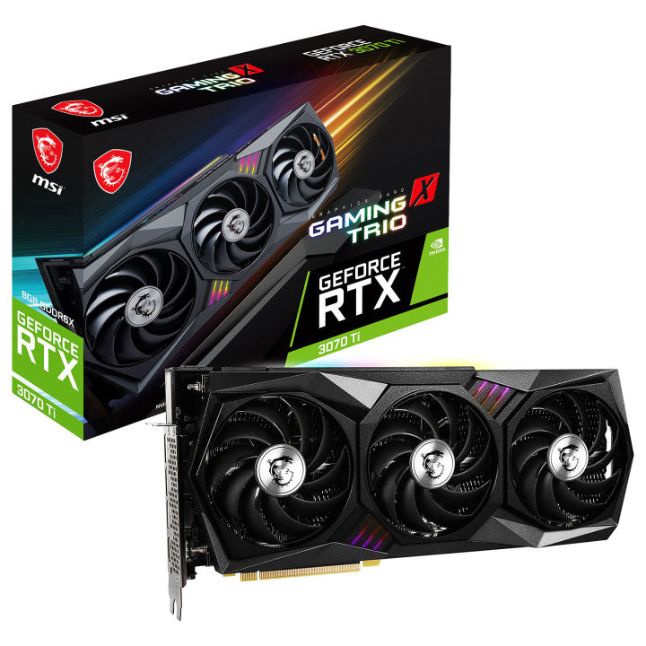 MSI GeForce RTX 3070 Ti 8GB OC GAMING X TRIO Graphics Card