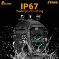 Alewa Strike Amoled Smart Watch 2.01" Large Display | Bluetooth Calling | IP67 WaterProof | Metal Body | Extra Strap | G-Sensor. 