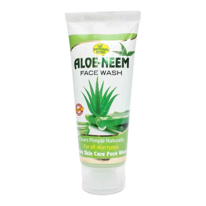National Herbs Aloe - Neem Face Wash 100ml