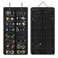 Compact Design 16 Slots Eyeglasses Stand Holder Space Saving Hanging Design Glasses Display Transparent Visible Dustproof Sunglasses Storage Bags Closet Storage. 