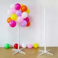 New Plastic Balloon Column Display Stand 180cm Reusable Balloon Support Bracket With Base Balloon Holder for Halloween Christmas. 