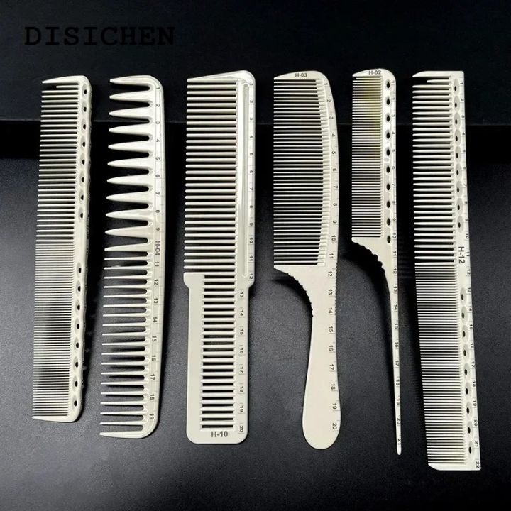 DISICHEN 2025 New Professional Hair Tail Comb Salon Cut Comb Styling Stainless Steel Spiked Salon Hair Care Styling Tool Scalp Massager Combs