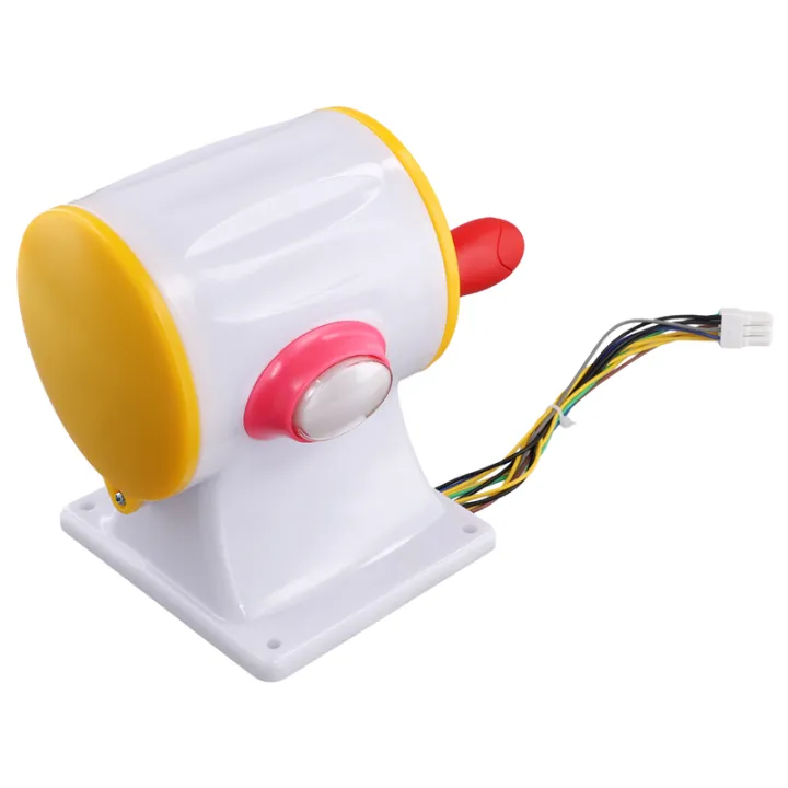 12V Fishing Hand Cranked Handle Joystick Catch Hunt Button Controller ...