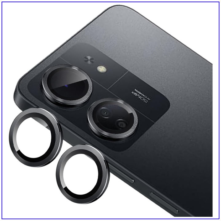 Camera%20Lens%20for%20Redmi%2013C%20-%20Individual%20Metal%20Ring%20Tempered%20Glass%20Camera%20Screen%20Protector%20with%20Locator%20(Black)%20-%20Image%203