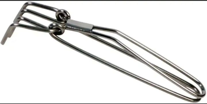 Hot Bowl Pot Holder Tong Cooking Utensil Holder with Easy Gripping Handle Stainless Steel | Rust Resistant Hot Pot Holder