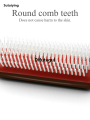 Difutagui Denman Brush Hair Detangling 9-Rows Hair Brush Detangler Hairbrush Bargain price 2025 Scalp Massager Straight Curly Wet Hair Combs Hairdressing. 