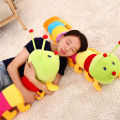 Cute Soft Cotton Caterpillar Toys for Kids 50CM Multicolor Stuffed Caterpillar Doll Plush Worm Children's Cushion Birthday Gift. 