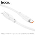 Hoco X93 5A 240W PD Cable Type C to Type C Cable USB3.1 240Watt Fast Charging Data Cable USB C To USB C Cable. 