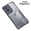 OnePlus Nord CE 2 /Nord CE2 5G Cover (For In Display Fingerprint Model) Clear Transparent With Bumper Cover Case Non Yellowing. 