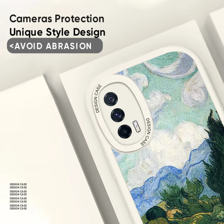 FELMYST%20for%20Xiaomi%2012%20Lite%205G%20Back%20Cover%20PU%20Leather%20Oil%20Painting%20Print%20Soft%20Silicone%20Edge%20Phone%20Case%20-%20Image%207