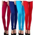 4 Set Packaging Fashion Women Solid Ethnic Wear Legging. 