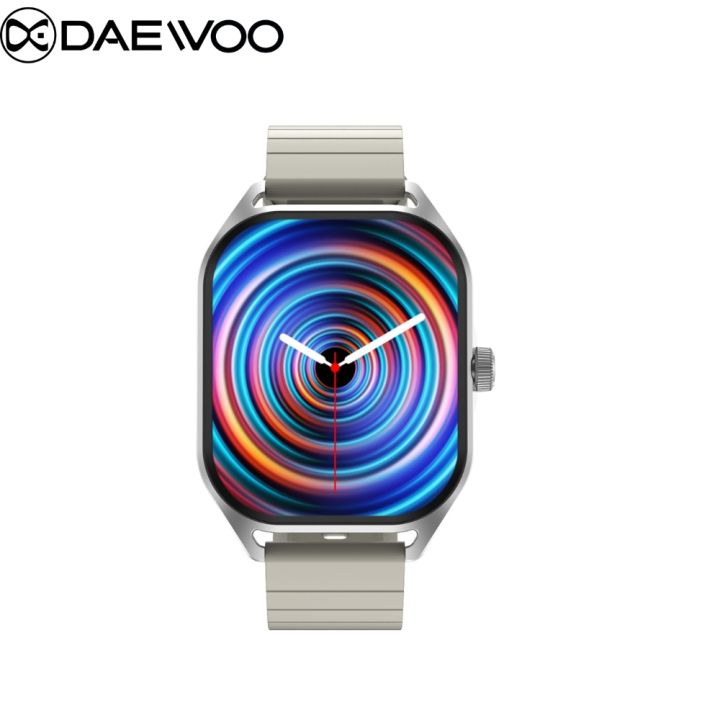 Daewoo%20Delta%20DT99%20Smartwatch:%202.04"%20AMOLED%20HD%20Screen,%20BT%20Call,%20200+%20Watch%20Faces,%20Heart%20Rate,%20BT%20Music,%20NFC,%20Always%20On%20Display,%20Voice%20Assistant,%20%20IP67%20Waterproof,%20260%20mah%20Battery,%20Compass,%20Lady%20Assistant%20-%20Image%203