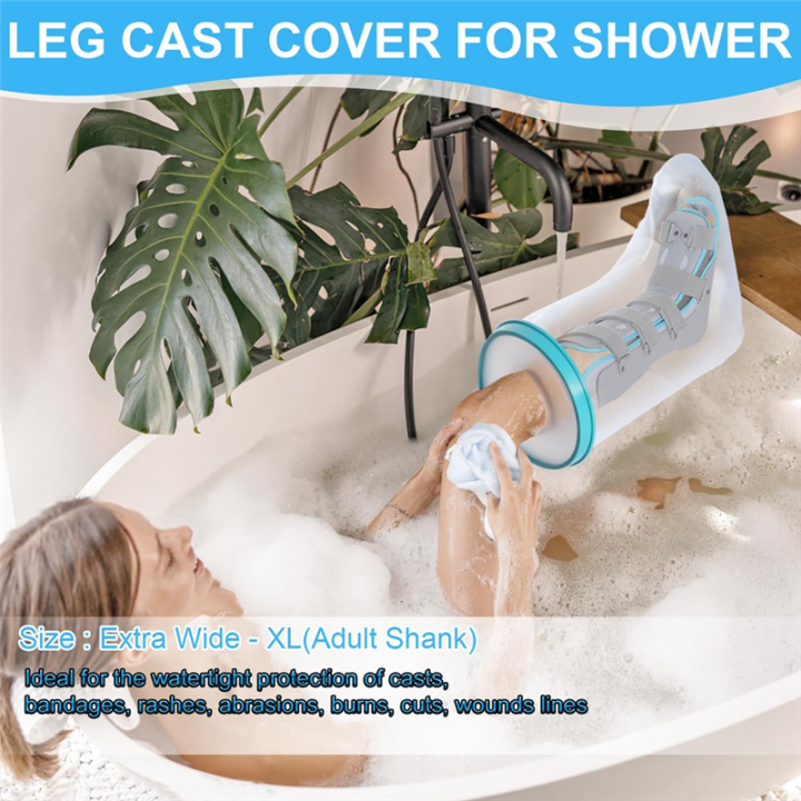 1%20PCS%20Waterproof%20Leg%20Cast%20Cover%20for%20Shower%20Adult%20Reusable%20Shower%20Boot%20Cover%20for%20Leg%20Foot%20Ankle%20-%20Image%206