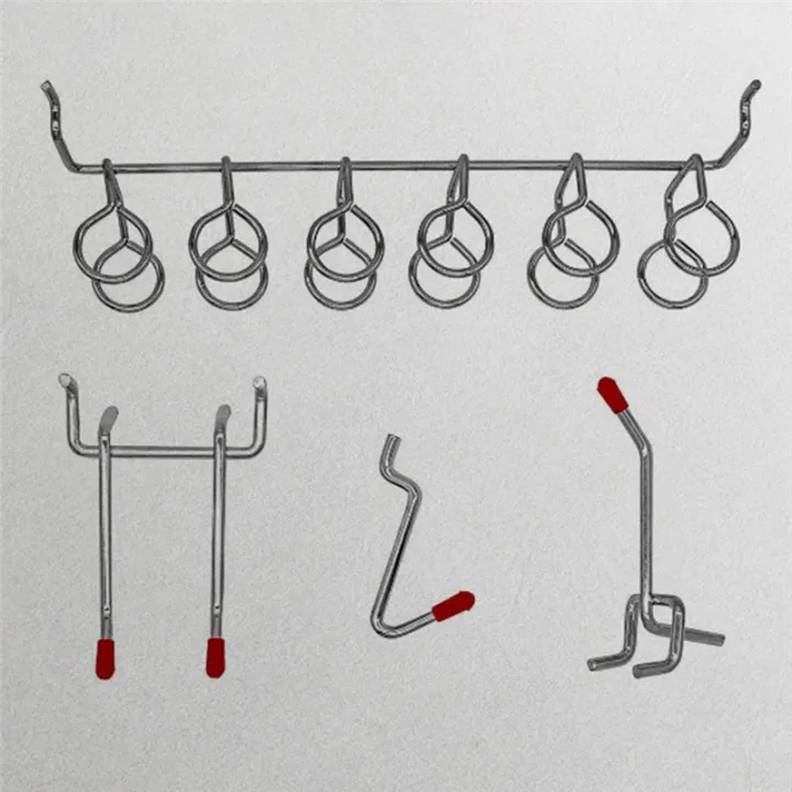 114%20Pcs%20Peg%20Board%20Hooks%20Assortment%20with%20Metal%20Hooks%20Sets,%20Hole%20Plate%20Bins,%20Peg%20Locks%20for%20Organizing%20Storage%20System%20Tools%20Easy%20to%20Use%20-%20Image%204